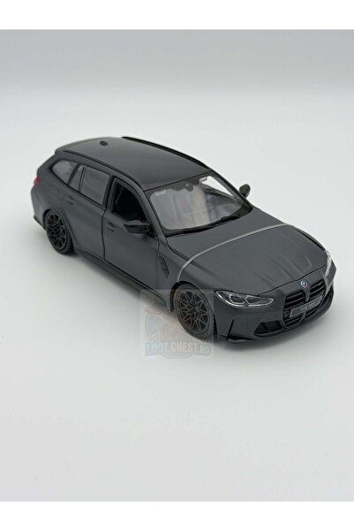 Burago BMW M3 G81 Touring 2023 Gri Mat 1/24