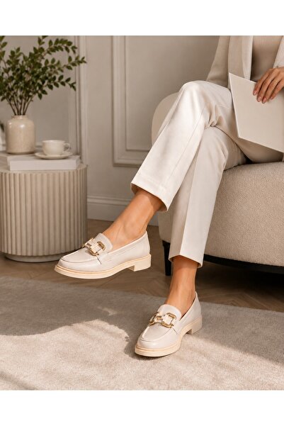 ZenoraShoes Zenora Shoes Kadın Loafer Makosen Casual Tokalı Günlük Yumuşak Be...