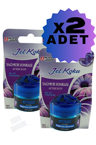 AutoDeepen 2li Yağmur Sonrası Oto Ve Oda Jel Koku Araç Araba Kokusu Otomobil ...