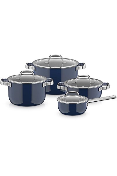 WMF Fusiontec Tencere Seti 4 Parça Lacivert