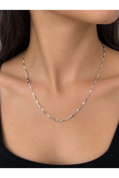 XUPING JEWELRY TuelaTaki / Minimal Silver Zincir Kolye