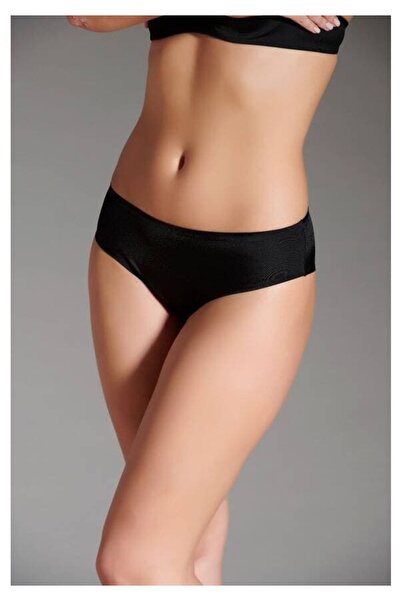 Eros Women's Laser Cut Silicone Bato Slip Black