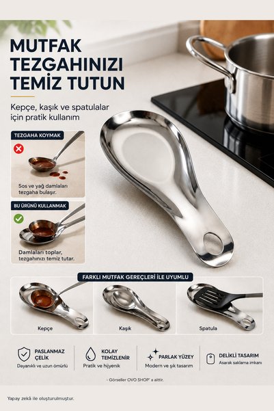 OVO SHOP Steel Scoop Base