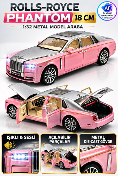 YILDIRIM OYUNCAK 1:24 Çek Bırak Işıklı Ve Sesli Metal - Açılabilir Kapılar Se...