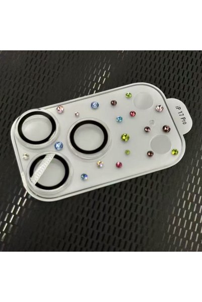 Choice1 17PROMAX WHITE Diamond Camera Lens Protector for IPhone 17 Pro Max 17...