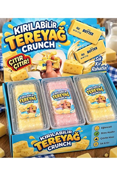Pofika Crunch Çatır Çutur Ses Çıkararak Kırılan Butter Tereyağ Yumuşak Dolgul...