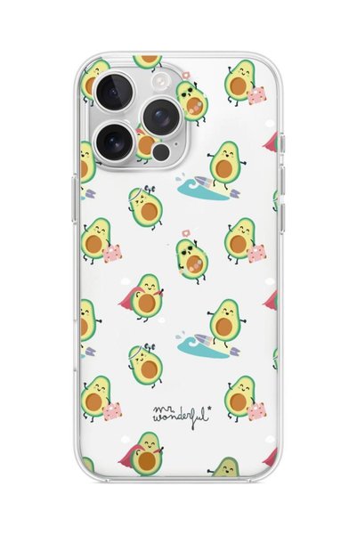 3GEN CASE iPhone 15 Pro Max Uyumlu Trend Desenler Serisi Şeffaf Silikon Kılıf