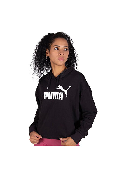 Puma Essential Kadın Siyah Günlük Stil Sweatshirt 58687001