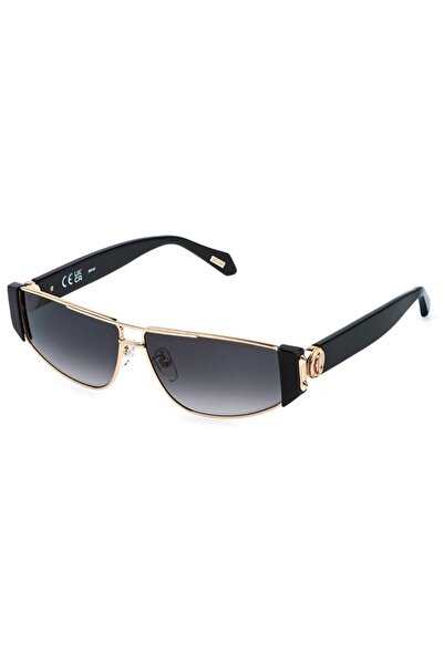 Just Cavalli SJC179 0300 Unisex Güneş Gözlüğü Metal Gold Füme Cam