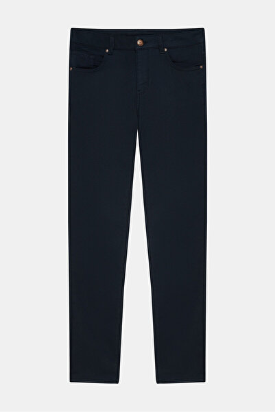 W Collection LACİVERT BORU PAÇA SPOR PANTOLON