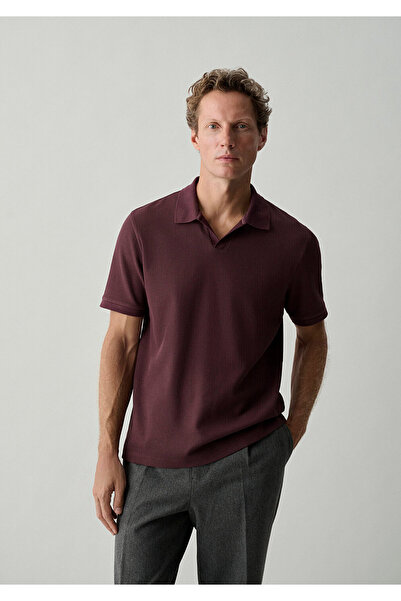 Mavi Purple Polo T-Shirt Regular Fit / Normal Cut 0613546-70223