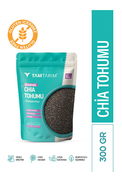 Tam Tarım Glutensiz Chia Tohumu 300 G