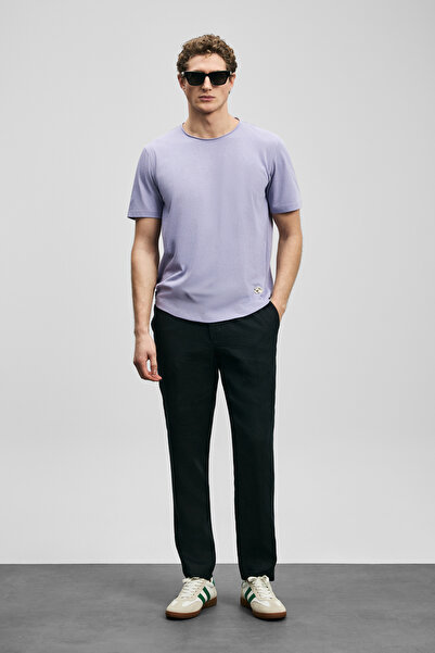 Lufian Karl Smart Erkek Chino Pantolon Slim Fit Siyah