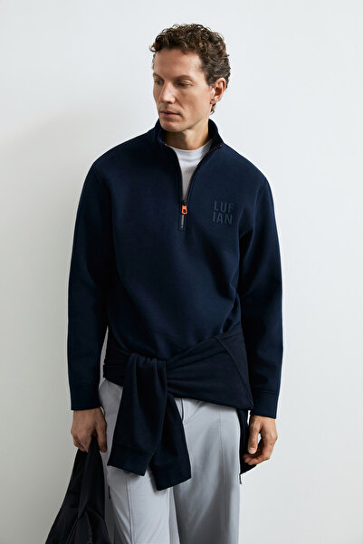 Lufian Chase Erkek Sweatshirt Lacivert