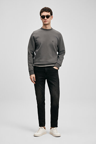 Lufian Wılıam Smart Jean Erkek Pantolon Slim Fit Antrasit