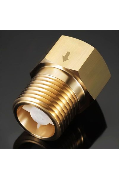 Choice 240V Brass Check Valve 1/2" Female to 1/2" Male Thread Non Return One Way