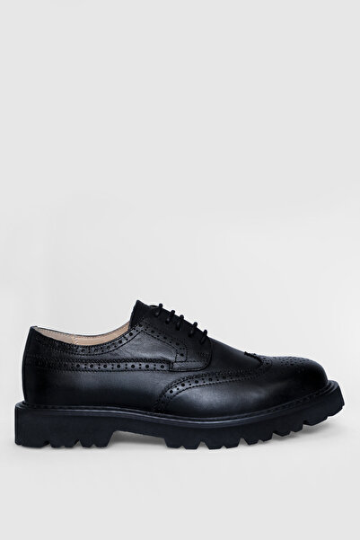 Lufian Mary Women's Leather Shoes Black