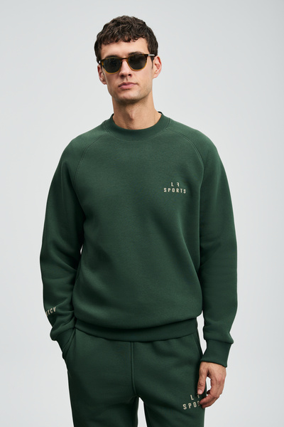 Lufian Sigma Men's Sweatshirt Grass Green