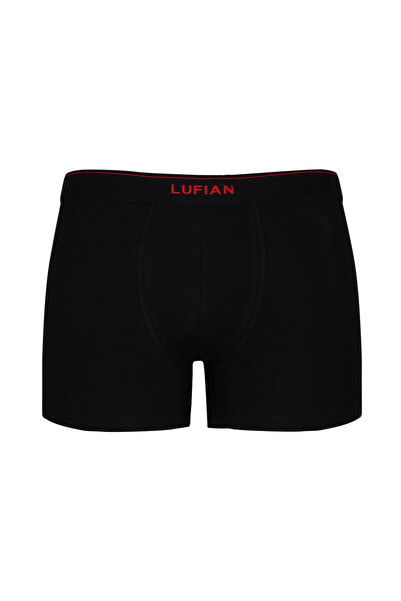 Lufian Glorıa Erkek Pamuklu Boxer Siyah
