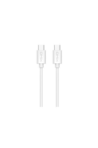 omix Usb-c To Usb-c 3a Şarj Ve Data Kablosu