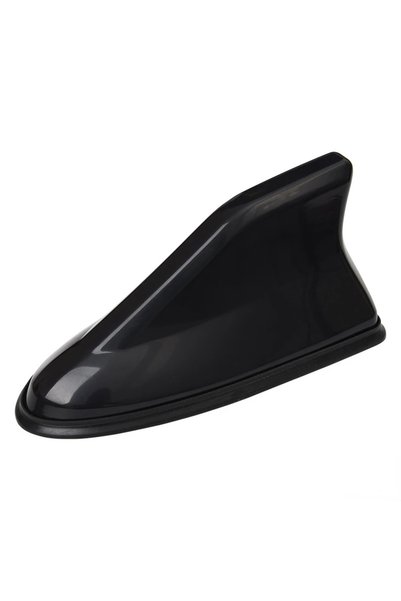 Choice3 black Universal Carbon Fiber Look Car Roof Top Mount Shark Fin Aerial...