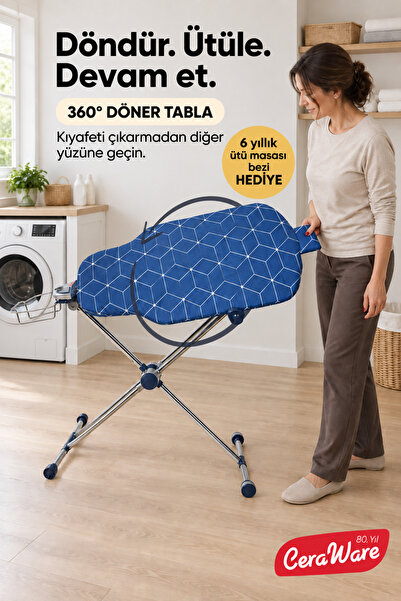 Ceraware Nero 360 Air Döndürülebilen Ve Dikey Kullanılabilen Yedek Bezli Ütü ...