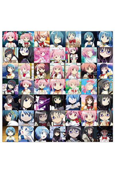 Choice1 Bandai 40PCS 20/40/80pcs Puella Magi Madoka Magica Stickers Kawaii Ho...
