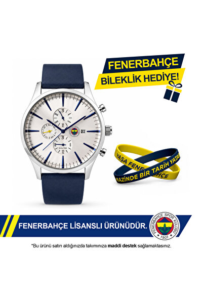 Fenerbahçe Lisanslı Kol Saati HA036T4S92 - FB Bileklik Hediyeli