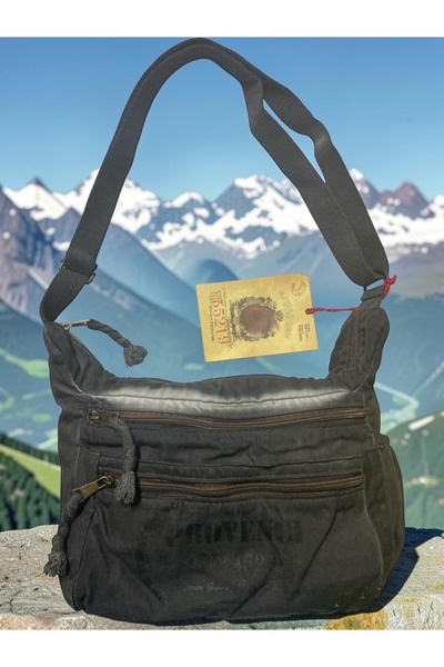 Old Cotton Kaliteli Vintage Eskitme Salaş Günlük Gezi Okul Postacı Çantası 28...