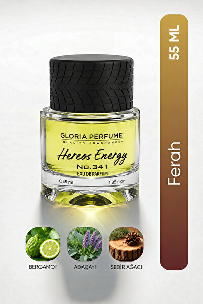 Gloria Perfume Hereos Energy 55 ml EDP Erkek Parfüm