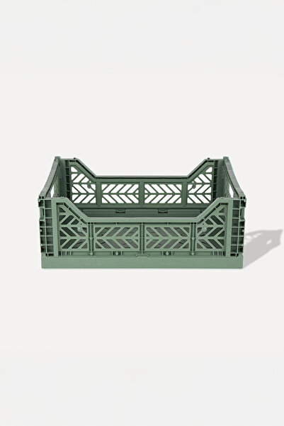 Aykasa 403014 Midibox Almond Green Katlanabilir Kasa