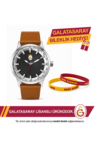 Galatasaray Lisanslı Kol Saati U21734 - GS Bileklik Hediyeli