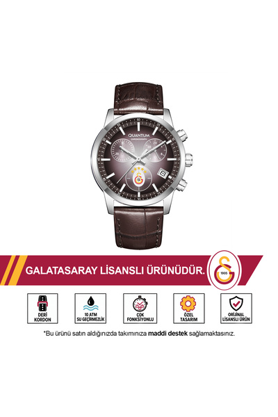 Galatasaray Quantum 5 Yıldızlı Kol Saati 25/D3 U251567 - GS KUPA HEDİYELİ
