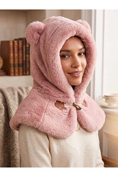 Aware Time Women's Fox Long Plush Beret