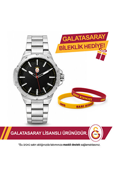 Galatasaray Lisanslı Kol Saati U21323 - GS Bileklik Hediyeli