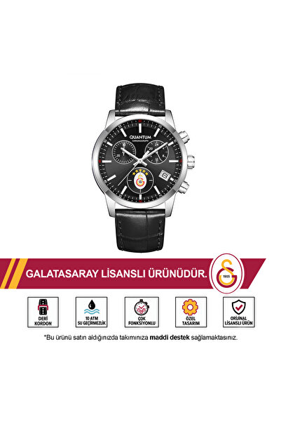 Galatasaray Quantum 5 Yıldızlı Kol Saati 25/D1 U251565 - GS KUPA HEDİYELİ