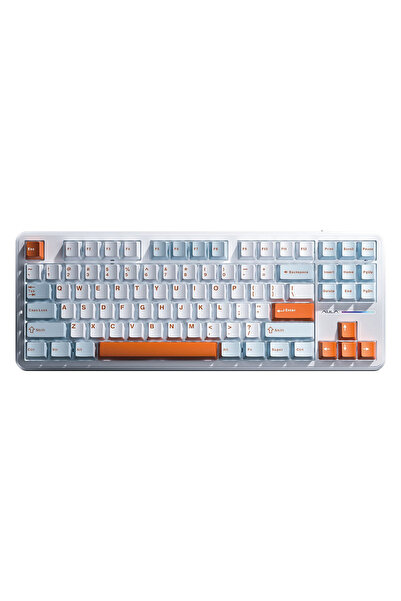 Aula F87 PRO Mekanik RGB TKL Nimbus V3 Switch Kablosuz Makrolu Hot Swap Klavy...