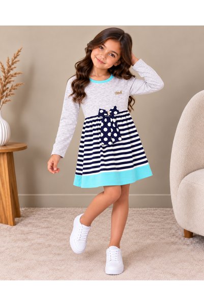 KAMİKAM Very Beautiful and High Quality Combed Cotton Seasonal Dress New Year