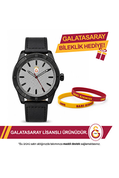 Galatasaray Lisanslı Kol Saati U21733 - GS Bileklik Hediyeli
