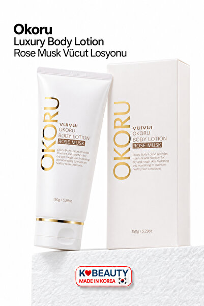 Rose Musk Kuruluk Karşıtı, Sıkılaştırıcı, Hafif ve Kolay Emilen Vücut Losyonu 150gr