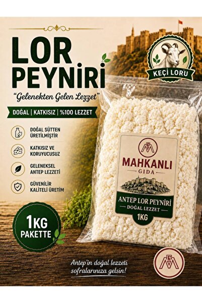 MAHKANLI GIDA TAM YAĞLI KEÇİ KÖY LORU (1KG)