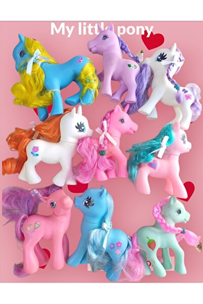 OYUNCAKSAHİLİ Pony Pegusus Unicorn Rarity Trixie Twilight Starlight Oyuncak 5...