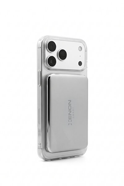Xenon Smart Kablosuz Powerbank 15W 5000 Mah, Manyetik, 22.5W PD USB-C, İnce Alüminyum Gövde (X6440)