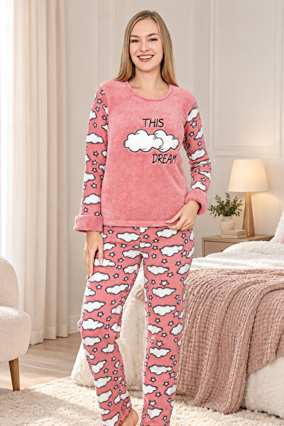 ROMEO LİFE Winter Fleece Pajama Set 8039