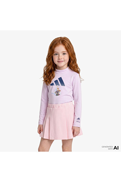 adidas Disney Frozen Çocuk Pembe T-Shirt