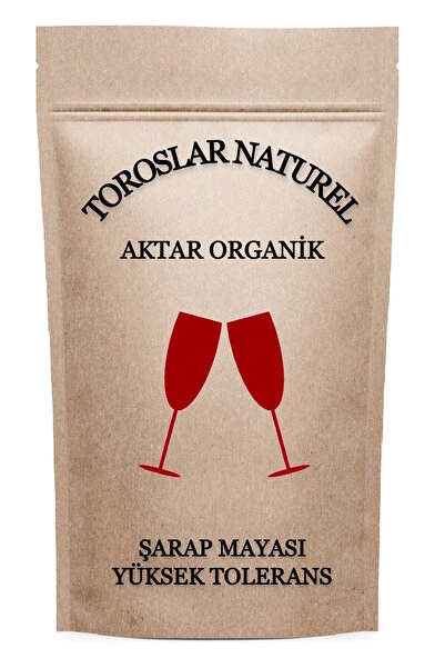 Toroslar Naturel Aktar Organik Şarap Mayası Yüksek Tolerans Ithal Menşei Kırm...