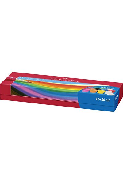 Faber Castell GOUACHE 12 COLORS 20ML FABER-CASTELL