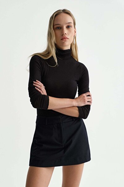 Açelya Okcu Premium Kybele Woven Mini Skirt