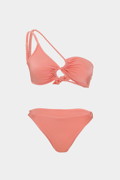 Açelya Okcu Premium Asimetrik FREYA Slim Fit Kadın Bikini Üstü