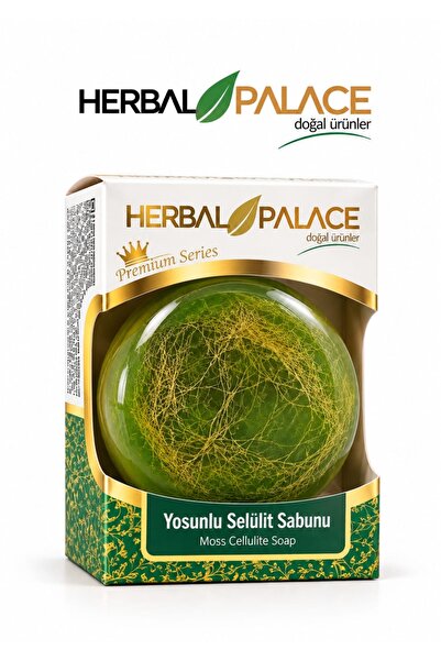 Herbal Palace Lifli Yosunlu Selülit Sabunu - - Gliserinli Doğal Sabun